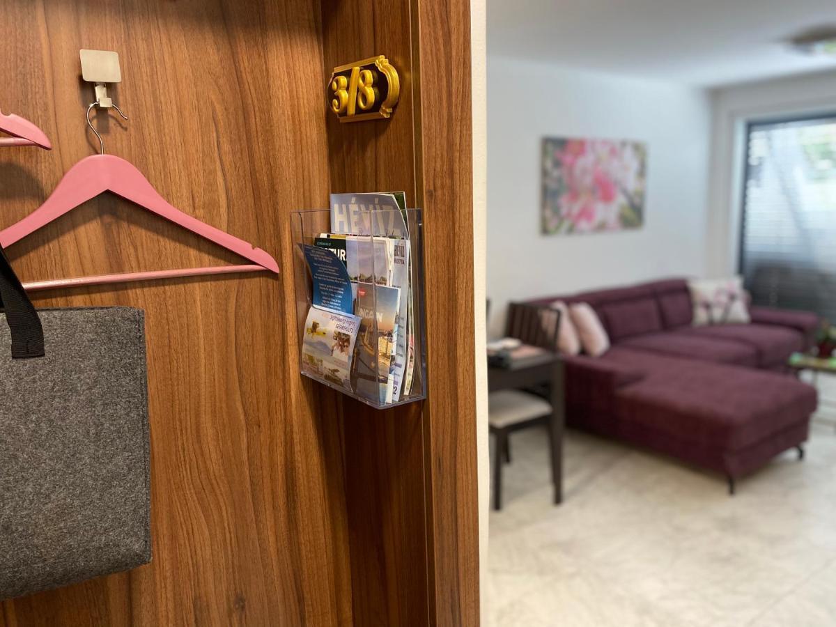Lilie Appartement In Heviz Mit Tiefgarage, New And Modern Экстерьер фото